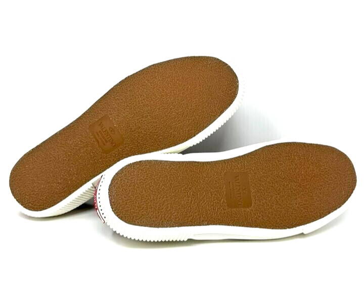 VALENTINO GARAVANI Vlogo Plaque Slip-on Sneakers In Brown – $850 – EU 42 / US 9