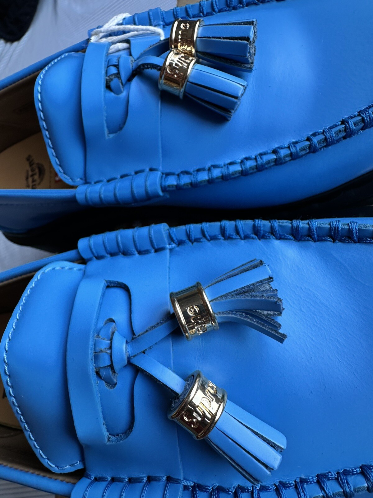 Supreme Dr.Martens Penton Tassel Loafer Blue Size US 7, UK 6, EU 39
