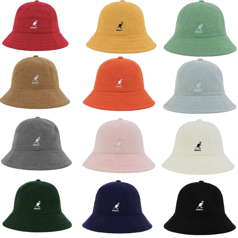 Hip-Hop Fashion Classic Kangol Bermuda Casual Bucket Hats CapSports Winter Warm