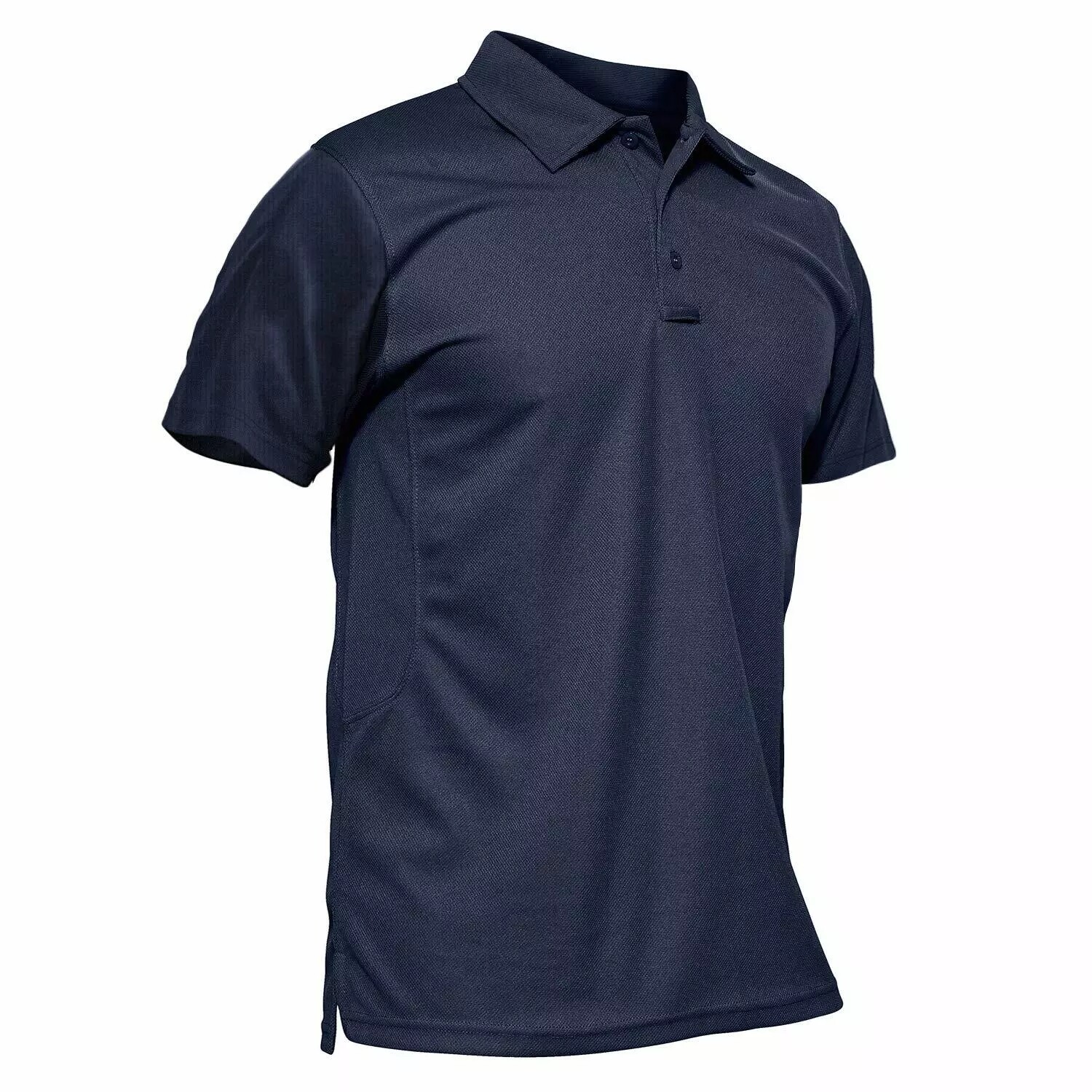 Men’s Long & Short Sleeve Polo Shirt Quick Dry Team Combat Casual Work Golf Tops