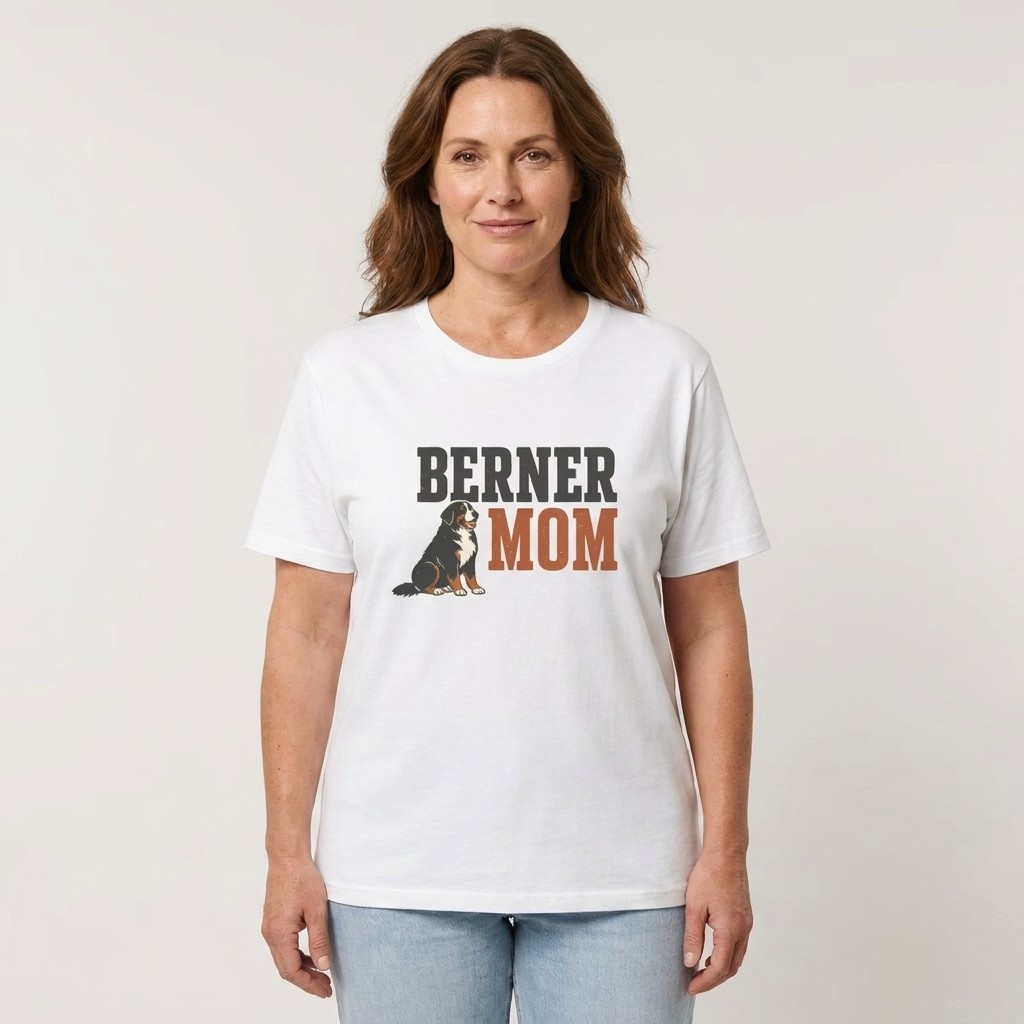 Berner Mom T-Shirt | Bernese Mountain Dog Mom Tee