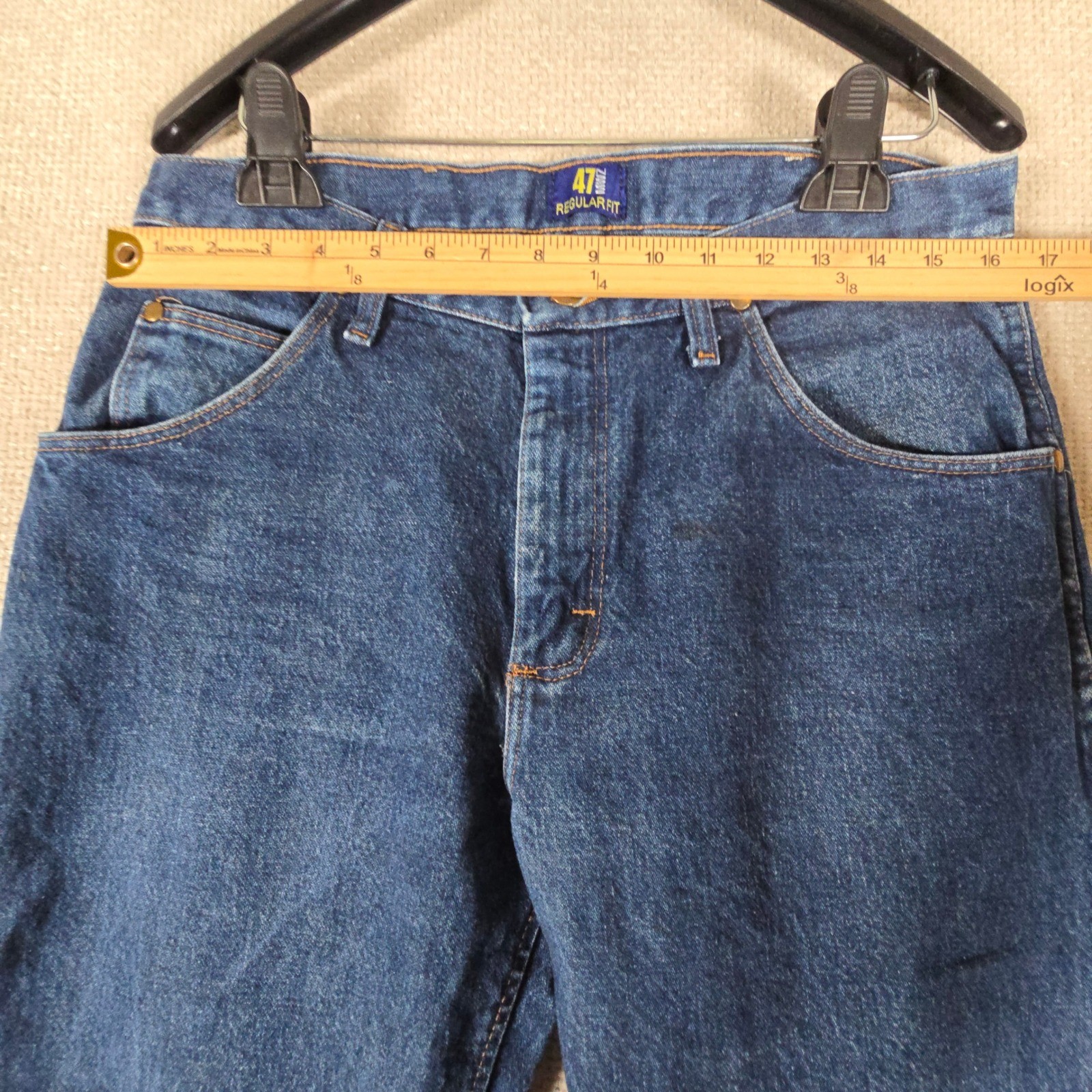 Wrangler 47MWZ Premium Performance Cowboy Cut Jeans Mens 33×36 Regular Fit