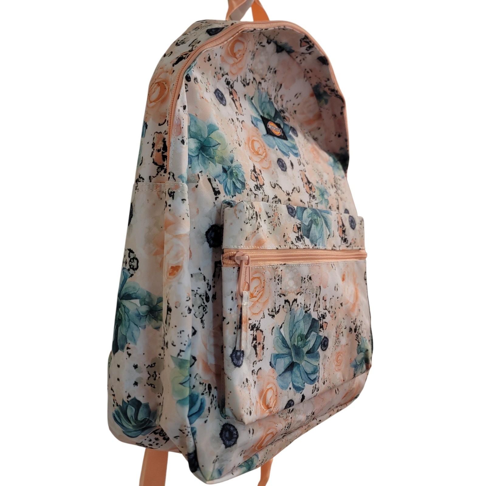 Dickies Floral Student Backpack Laptop Sleeve NWT School Travel Book Bag