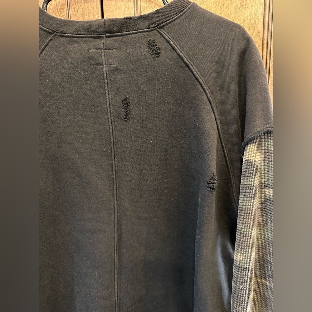 Hudson Jeans “Striker” Crewneck Sweatshirt