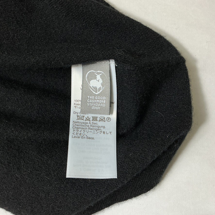 J. Crew 75 Spring Street Black Featherweight 100% Cashmere Column Skirt M