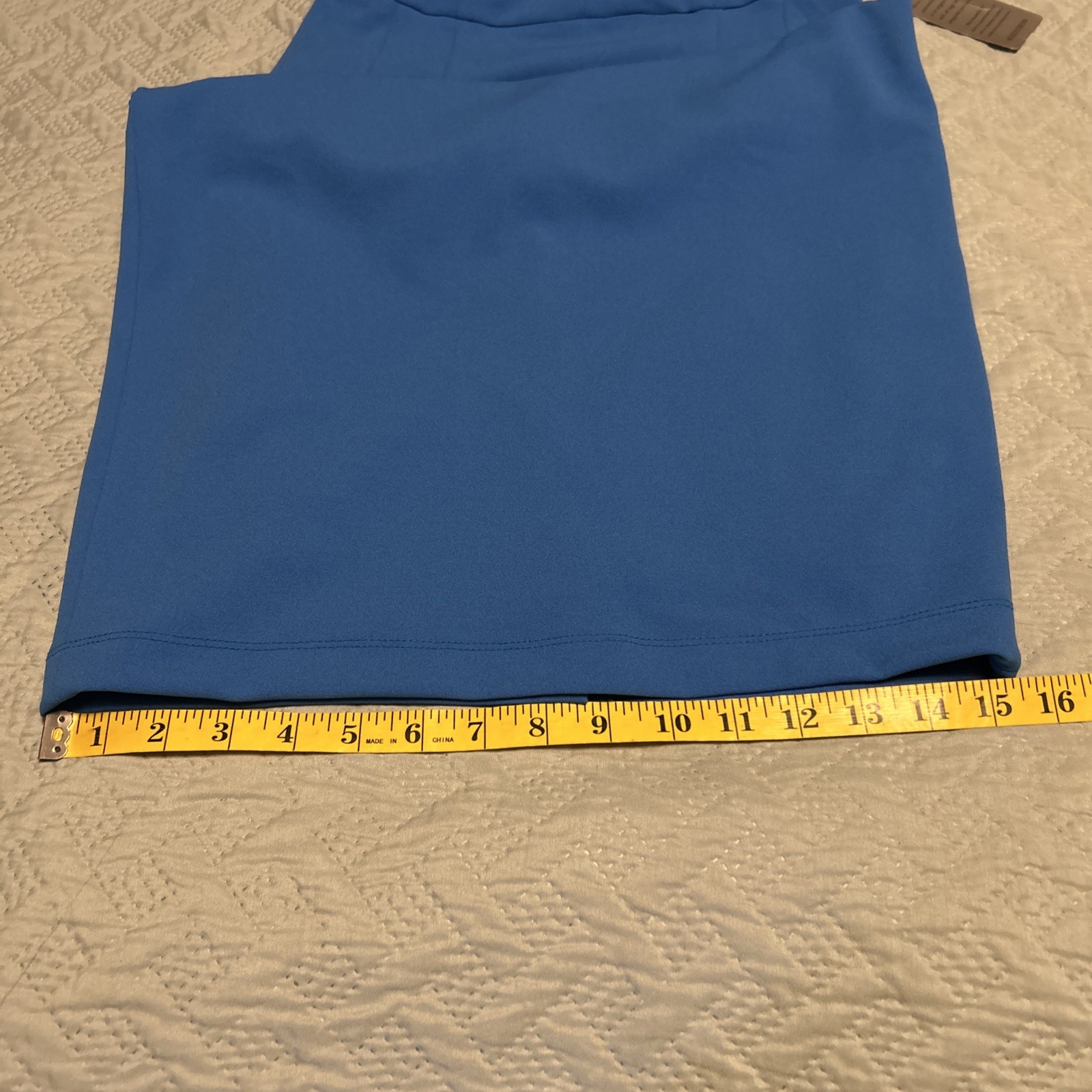 Maggy London Blue Tie Neck ocean blue Dress RN 58142 NWT Women’s Size 0