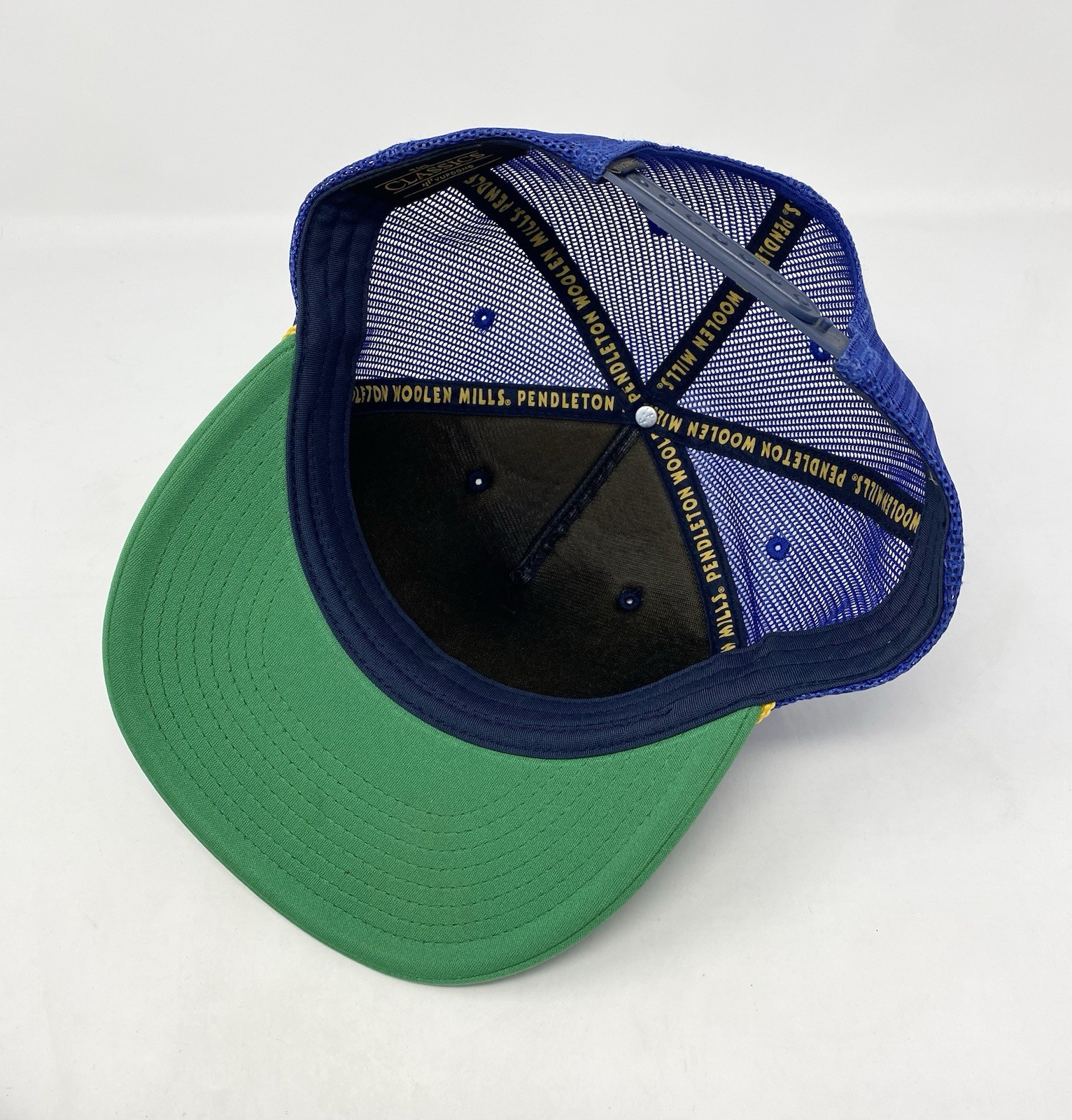 Crater Lake National Park Pendleton Woolen Mills Est 1902 Trucker Rope Hat Cap