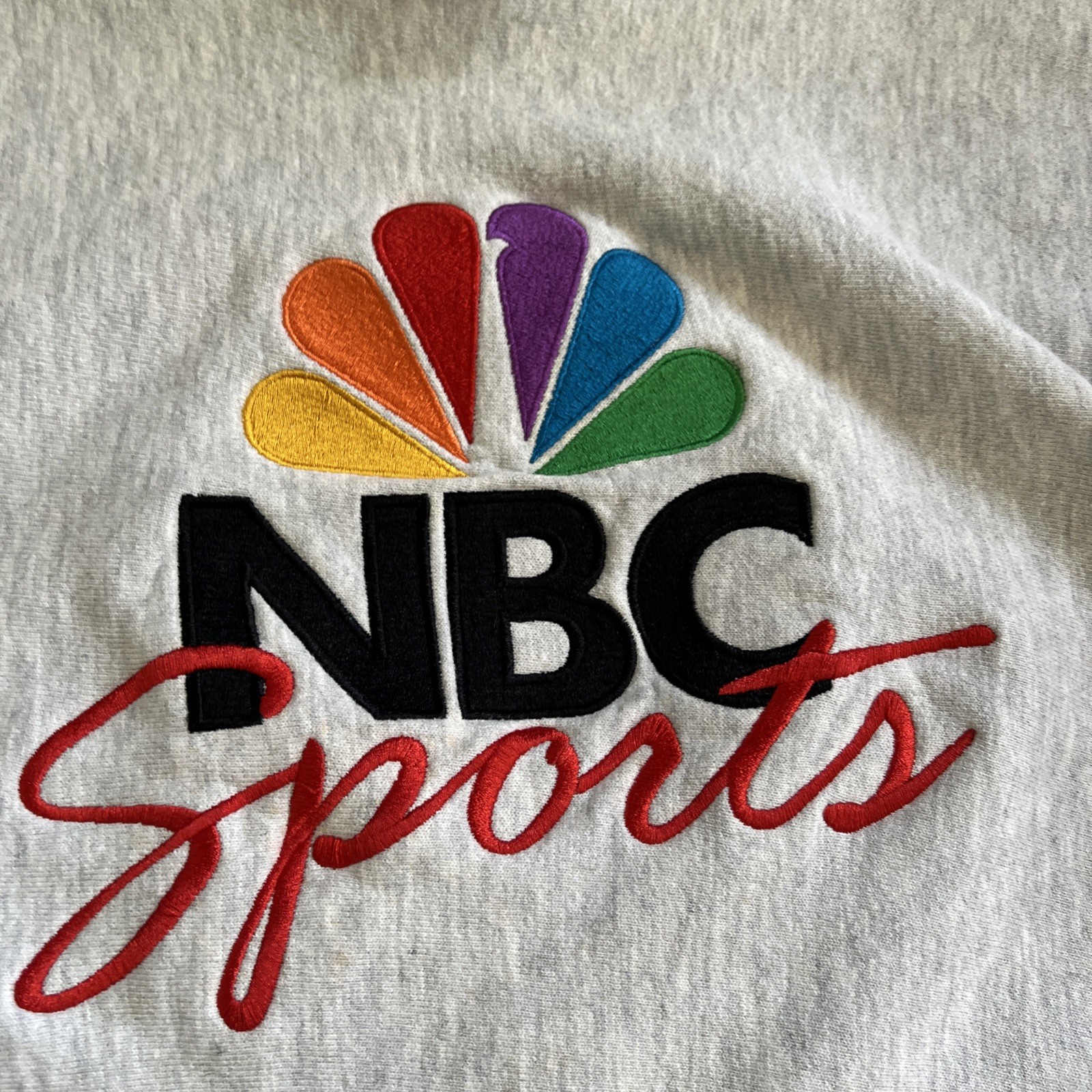 Vintage 80s Champion Reverse Weave Crewneck Sweatshirt NBC Sports XXL