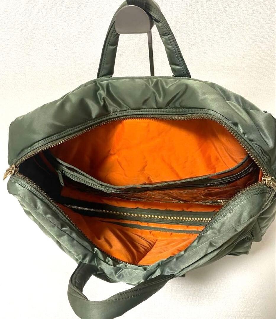 Porter Tanker 3Way Briefcase Sage Green B4 15L PC Bag 622 26107 New Tanker