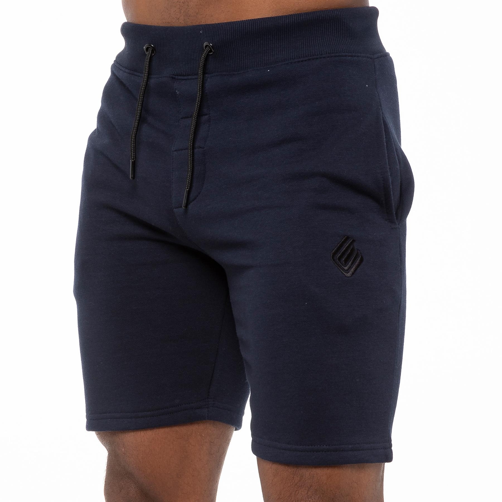 Mens Running Shorts Fleece Jogging Gym Elasticated Waist Sweat Half Pants