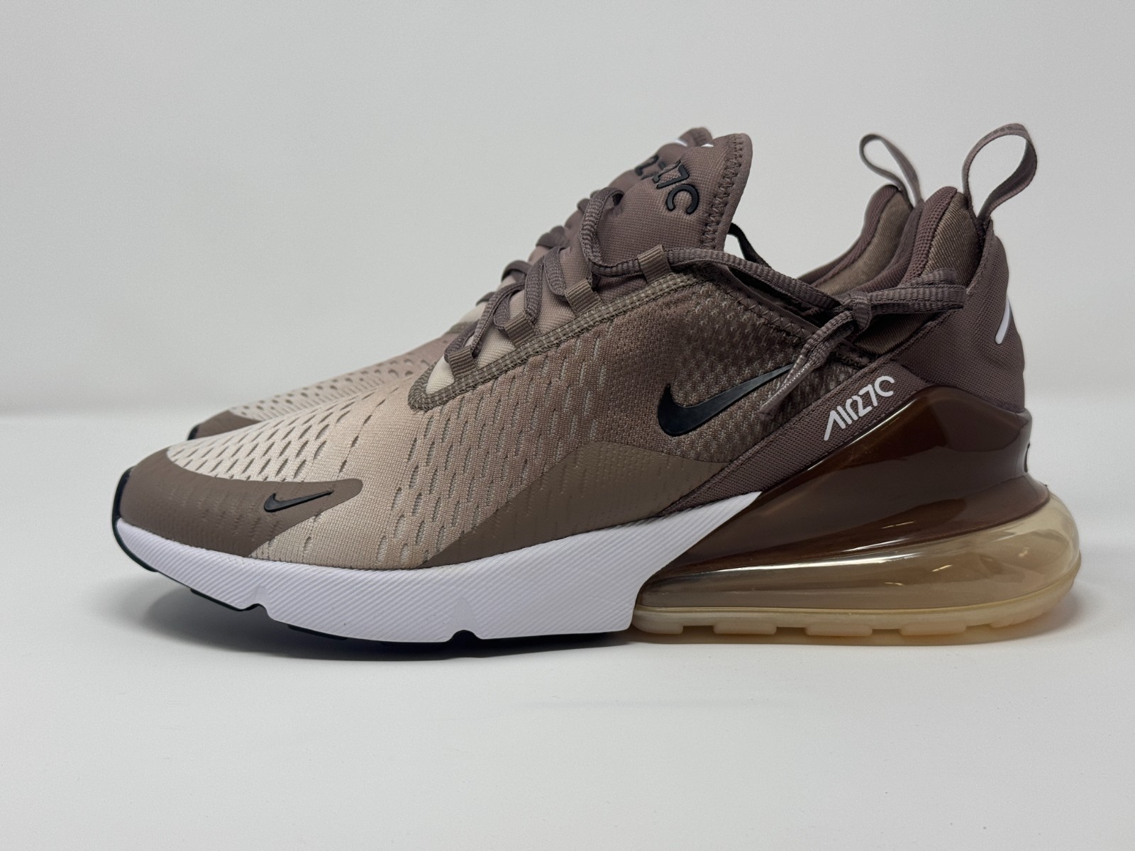 Nike Air Max 270 Shoes Mink Brown Black Orewood Brown IB7751-200 Men’s Sizes NEW