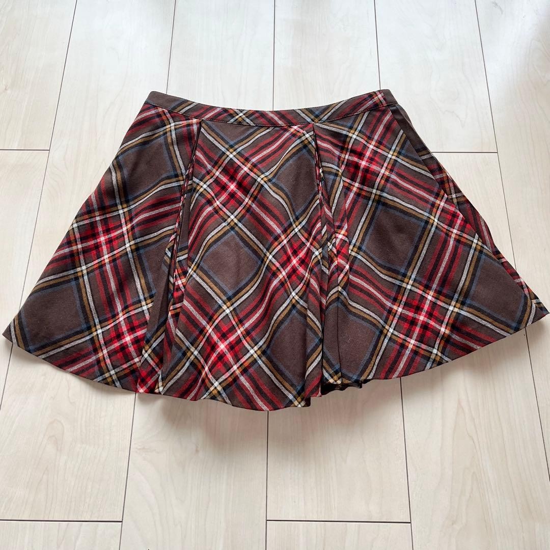 Burberry Blue Label Pleated Mini Skirt Belt Nova Check Authentic From Japan NWT