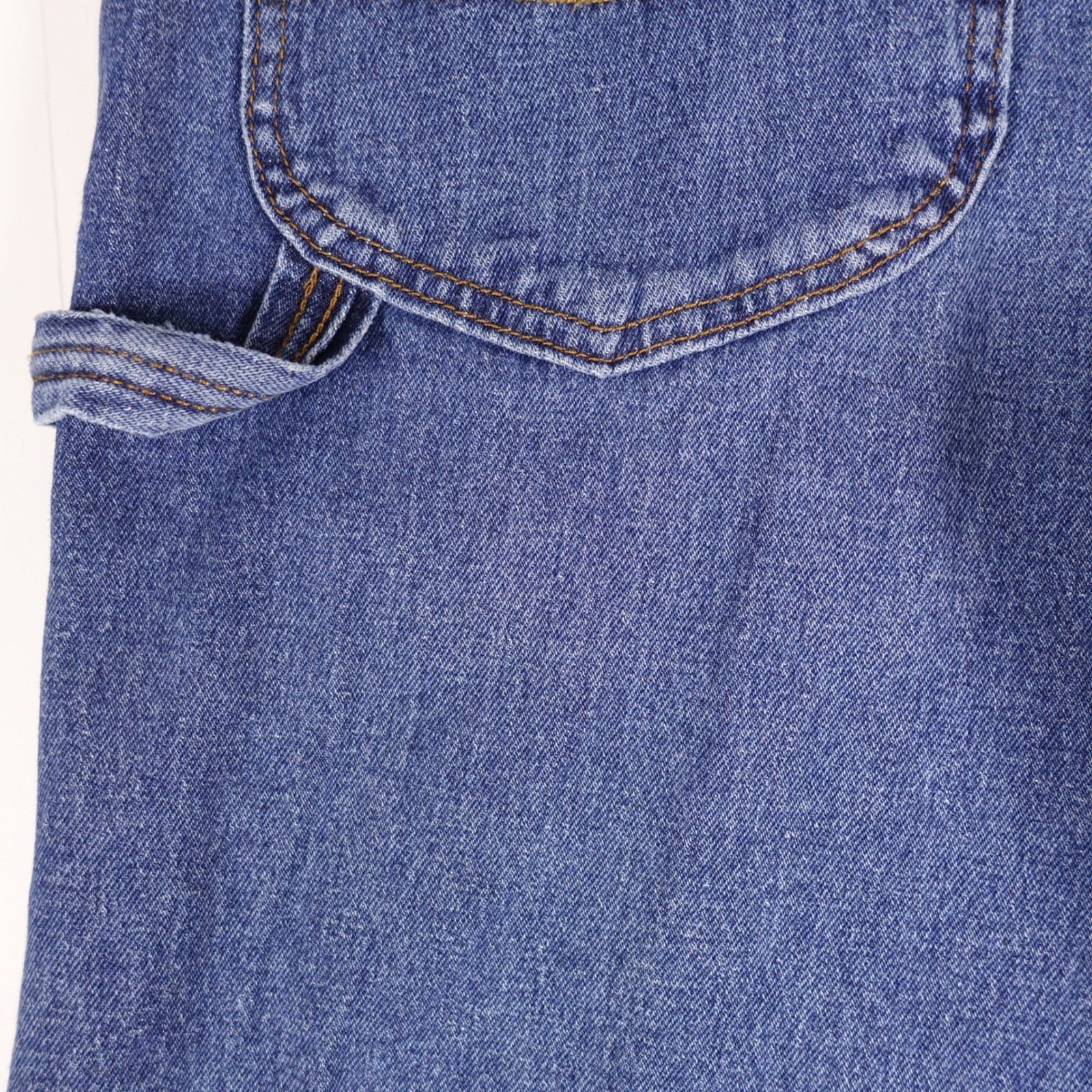 Lee Carpenter Denim Shorts Men 34 Blue Workwear Utility Hammer Loop New