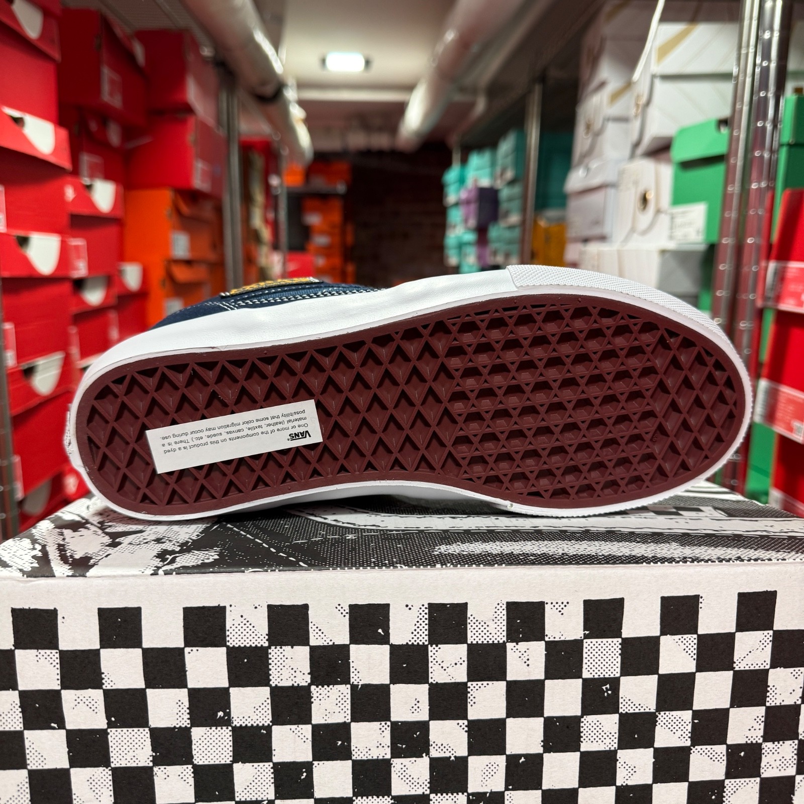 Vans Skate Half Cab Navy/Burgundy – US Size 7.5 Men VN0A2Z34YY3