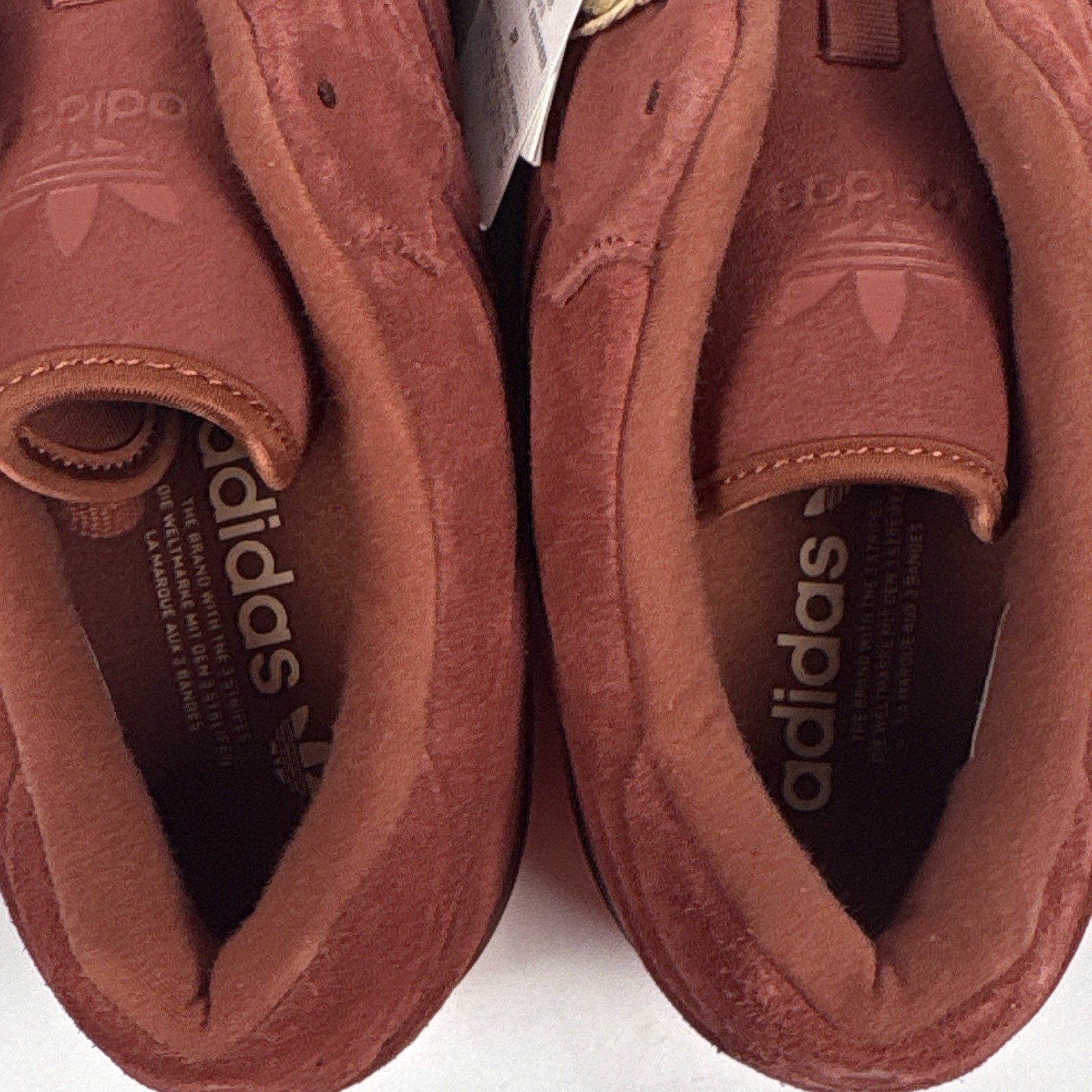 adidas Rivalry Lux Low Men size 12 Low Top Lace-Up Suede Sneakers Brown