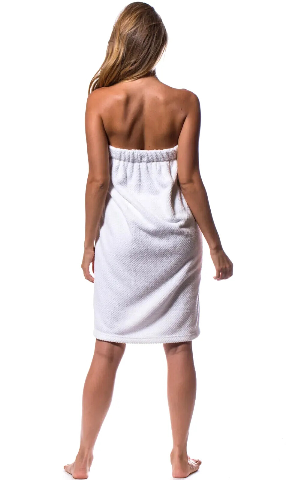 Super Soft Waffle Wrap Cozy Lounge Body Wrap Plush Fleece Spa Wrap Body Cover Up