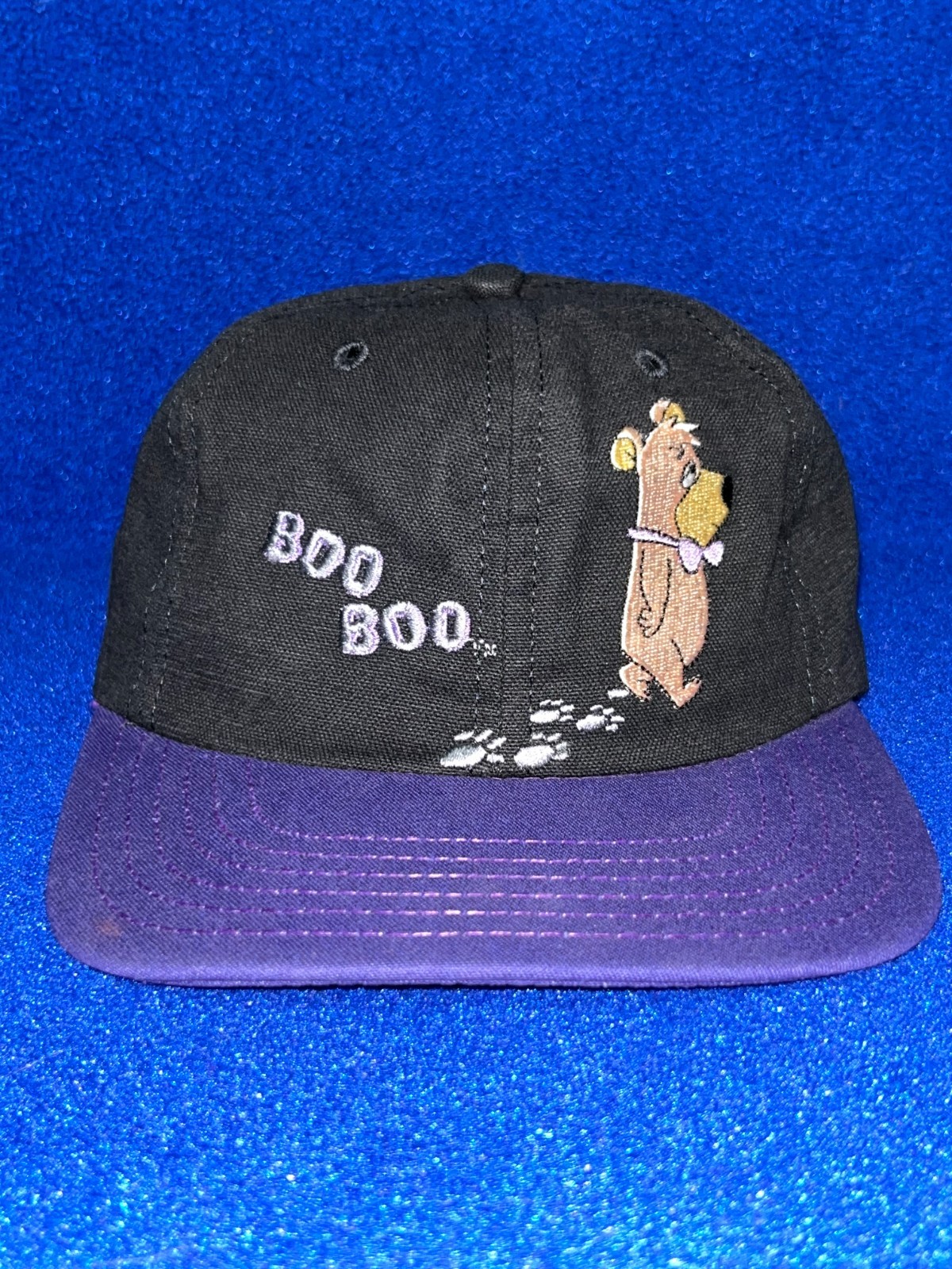 Vintage Yogi Bear Boo Boo Hat 1992 Paramount Snapback Cap OSFA Made in USA