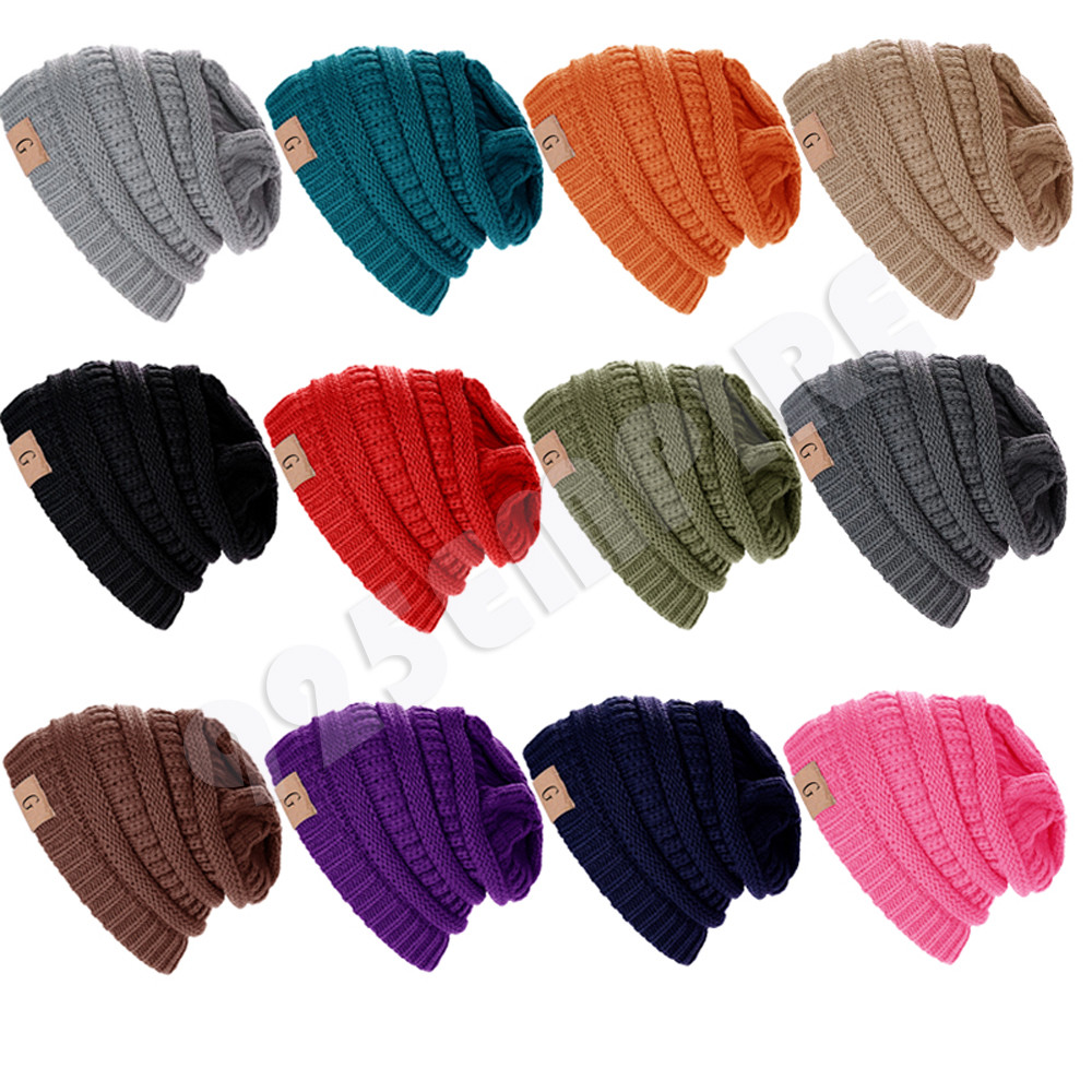 Men’s Knitted Skull Baggy Beanie Ski Winter Hat Cap Extra Warm