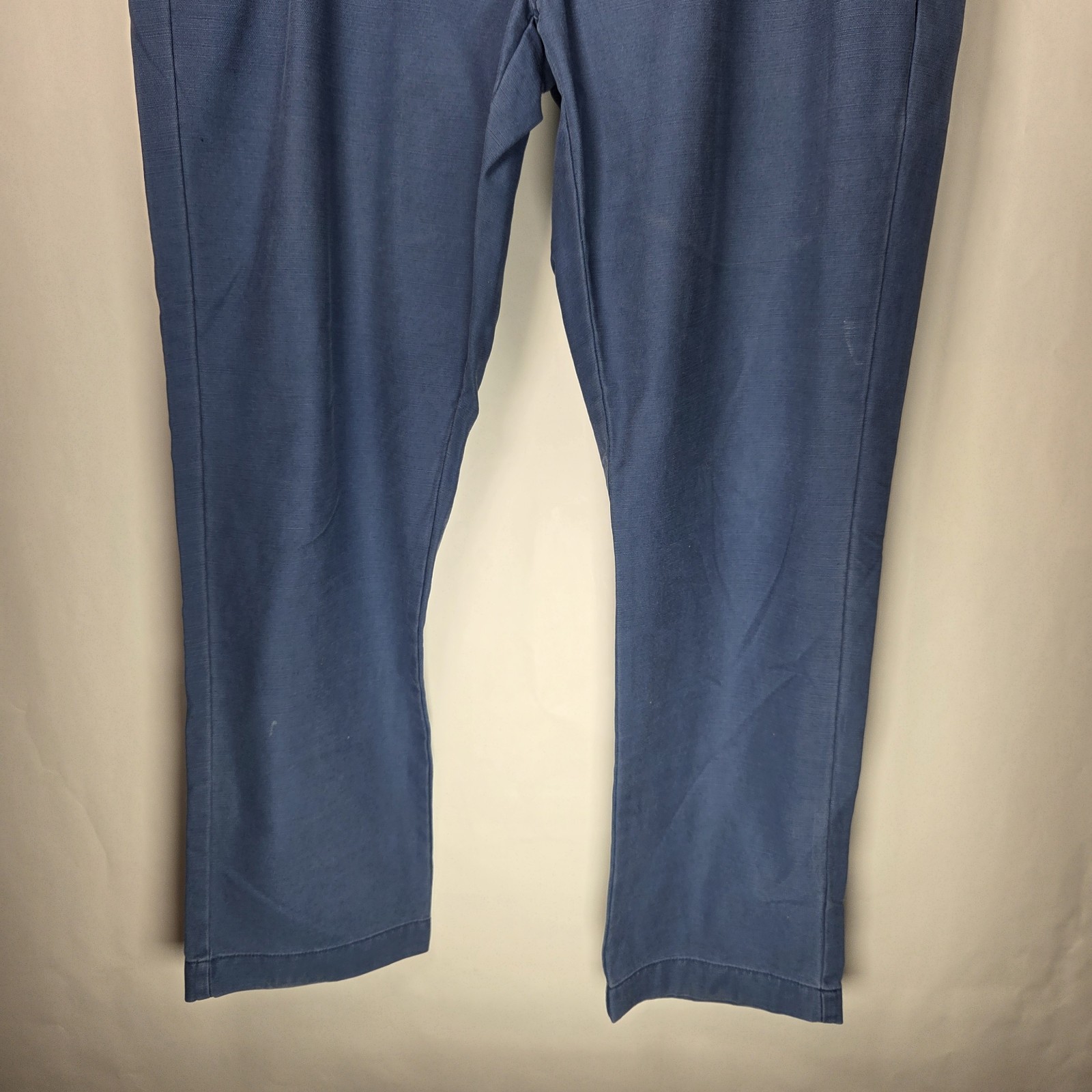 J.Crew Mens 36×30 The Sutton Blue Chino Straight Leg Mid Rise Pants Casual Work
