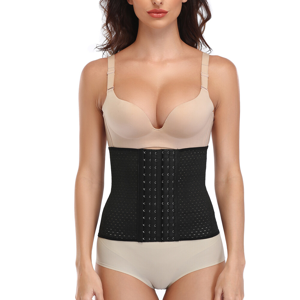 Waist Trainer Training Body Shaper Shapewear Underbust Cincher Tummy Belt Corset