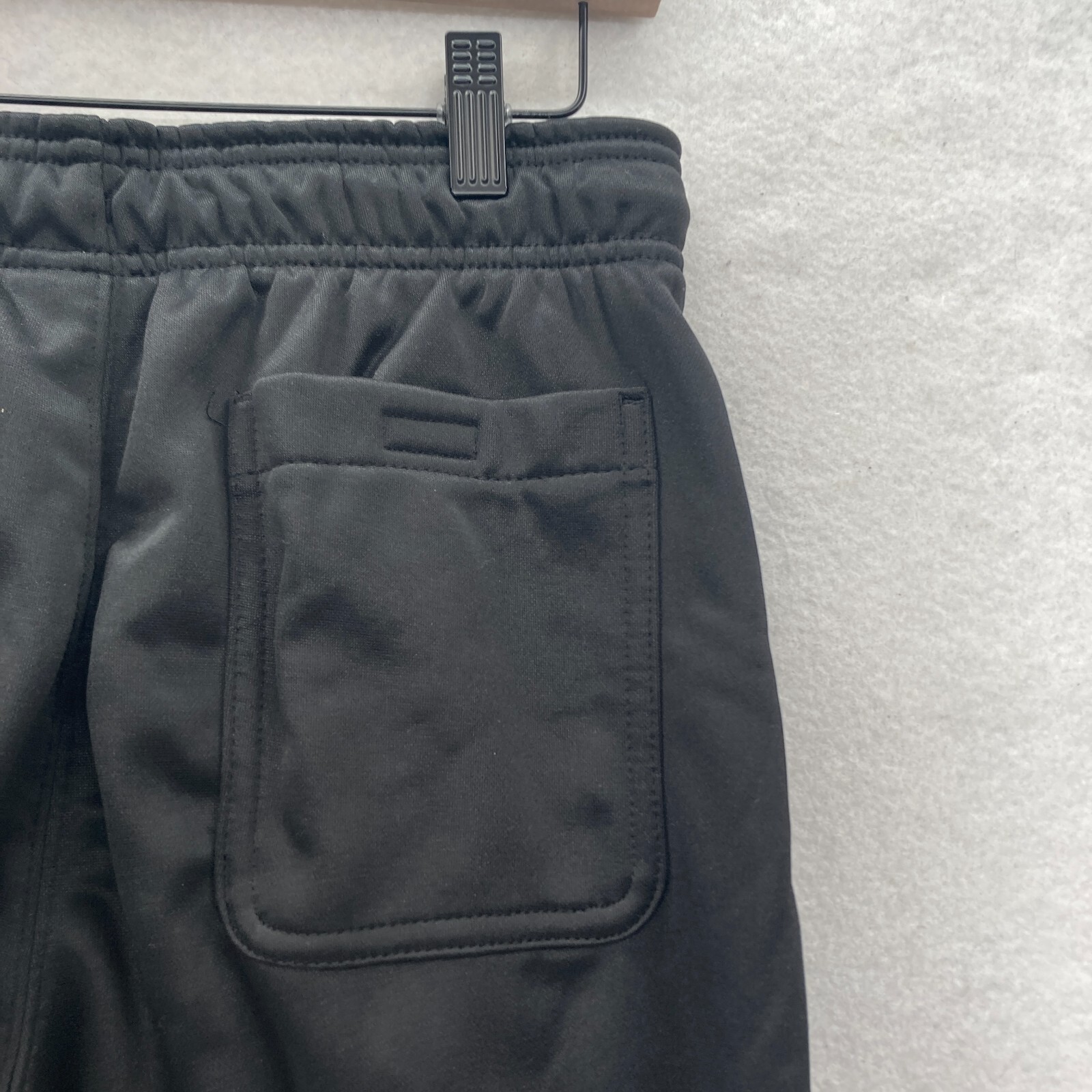 Reebok Tremont Pants Mens Small Slim Fit Straight Leg Black Zip Pocket Travel