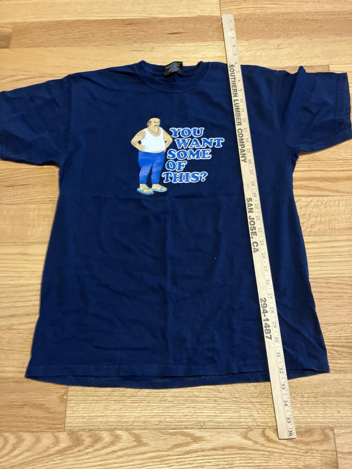 Vintage Adult Swim Aqua Teen Hunger Force Carl T-Shirt Cartoon Network Sz Medium