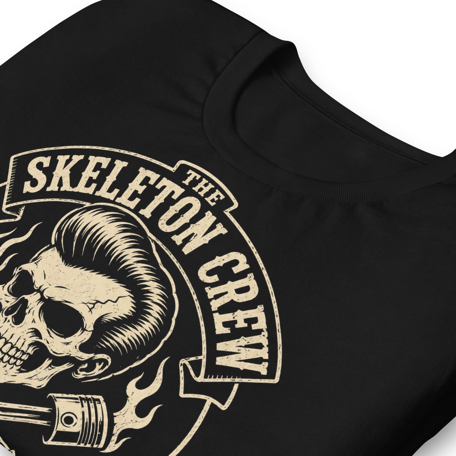 Skeleton Crew Car Club Shirt Hot Rod Rockabilly Gearhead Tee Dad for Gift XS-5XL
