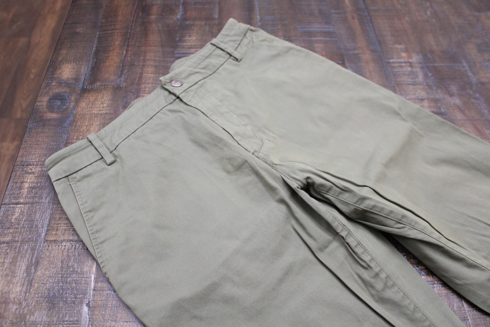 Birddogs Pants Mens 30×28 Green Stretch Chino Straight Leg Golf Casual