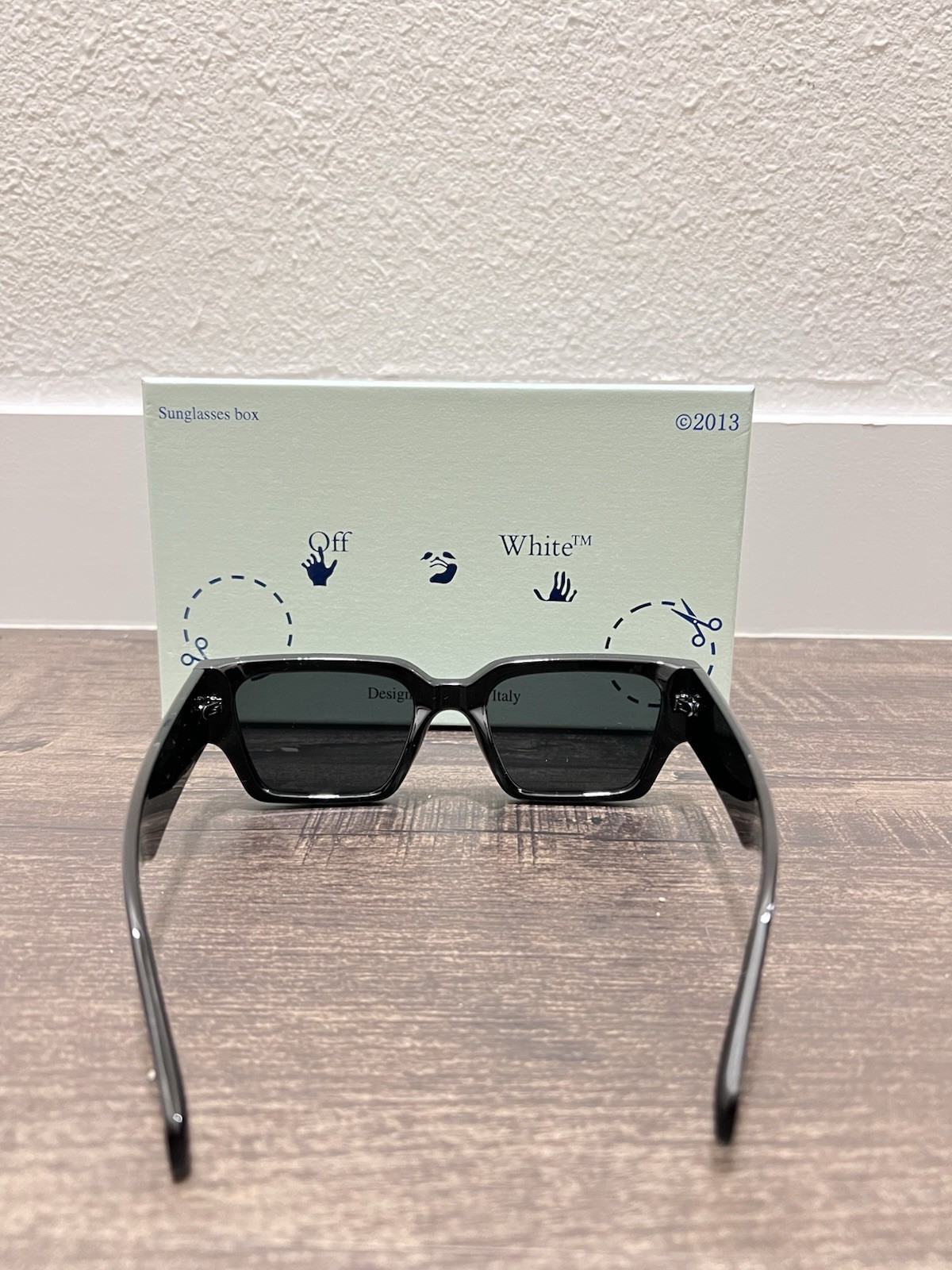 Off-White Virgil Black Limited Edition Unisex Sunglasses (With Box)