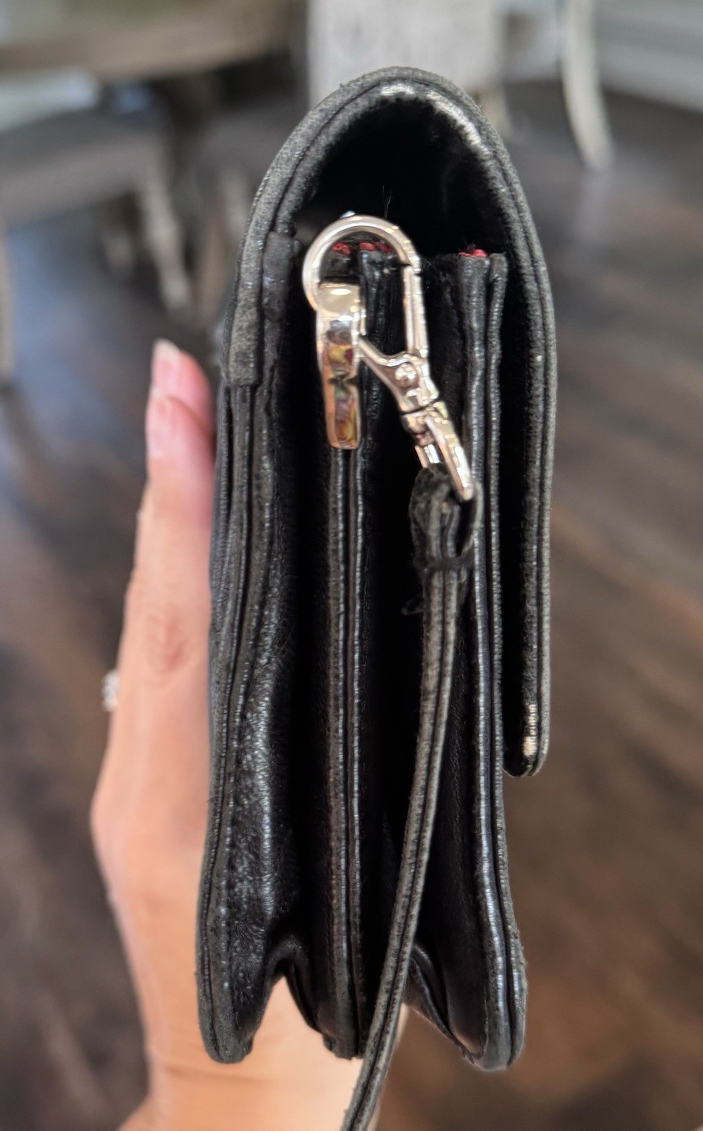 Prada Nappa Leather Gaufre w/ lock shoulder or crossbody bag