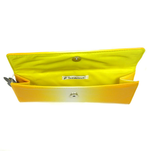 Synthetic Leather PU Pouch Clutch Party Bag Purse Girl Women 2 Tone Color