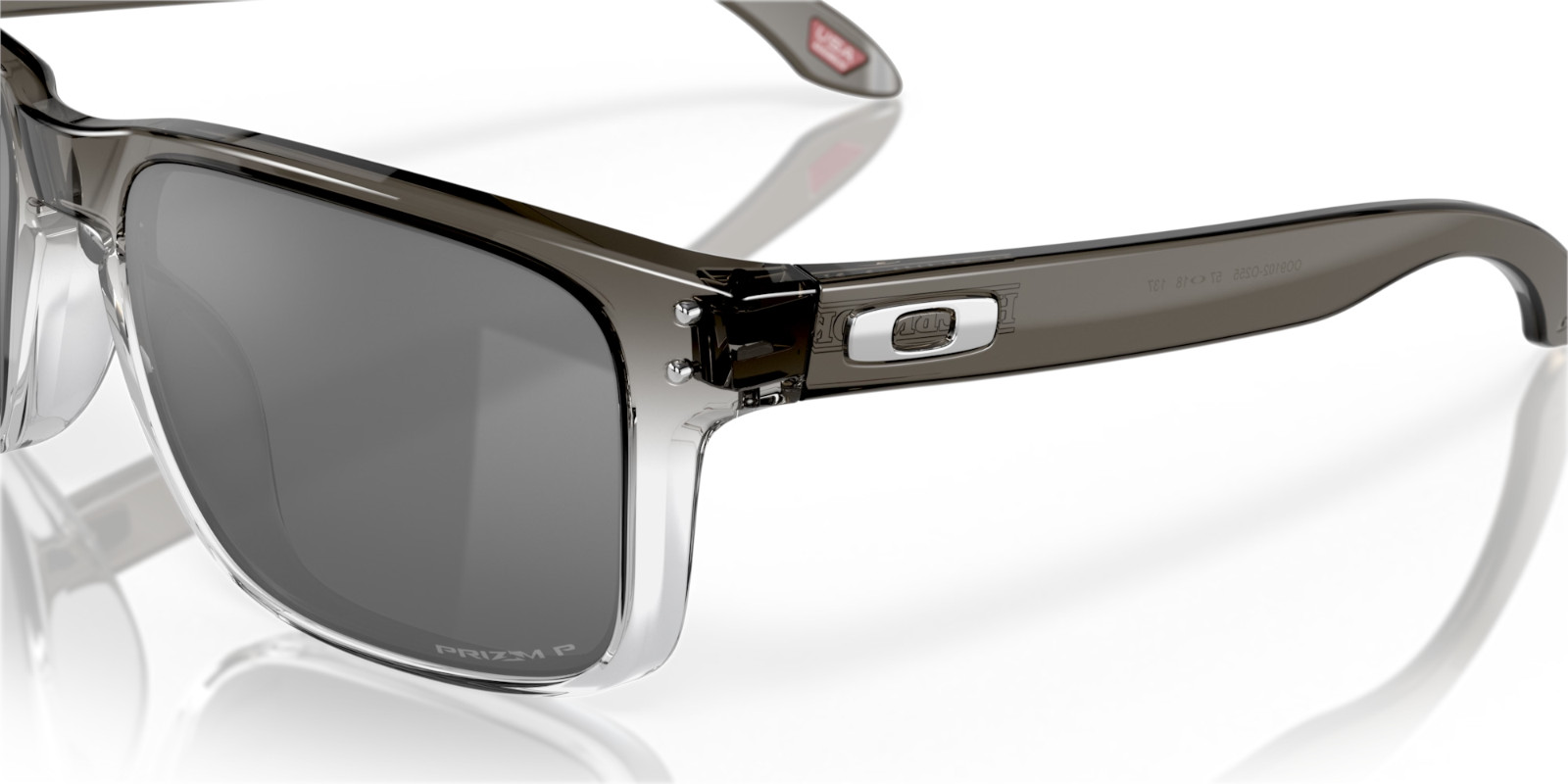 Oakley HOLBROOK POLARIZED Sunglasses OO9102-O255 Dark Ink Fade W/ PRIZM Black
