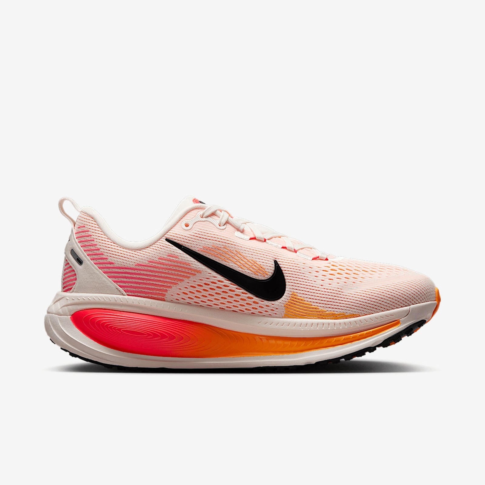 Nike Vomero 18 ‘Sail Bright Crimson Men Running Multicolor Comfort Sneakers New
