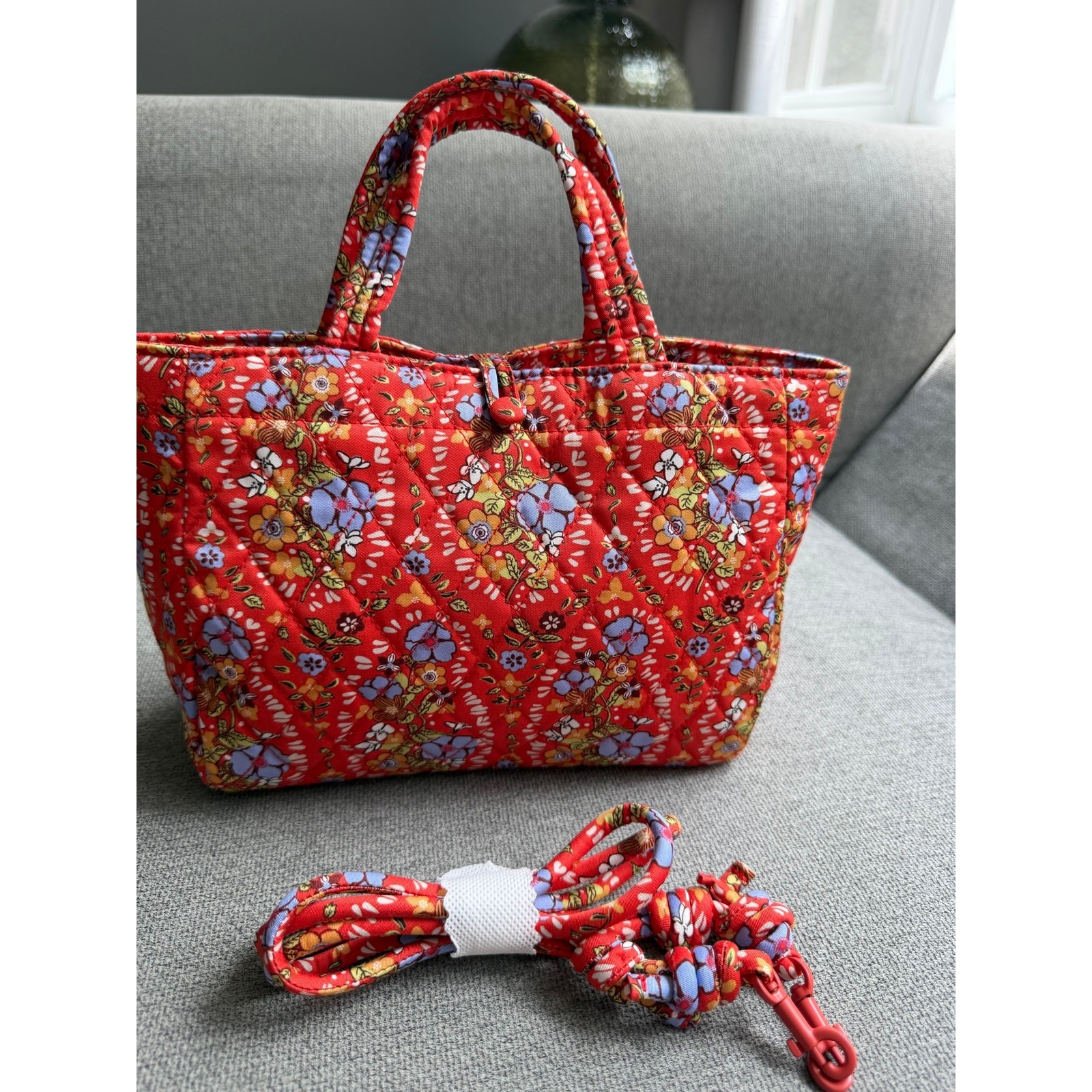 Vera Bradley Mini Hathaway Tote Bag Garden Paisley NWOT