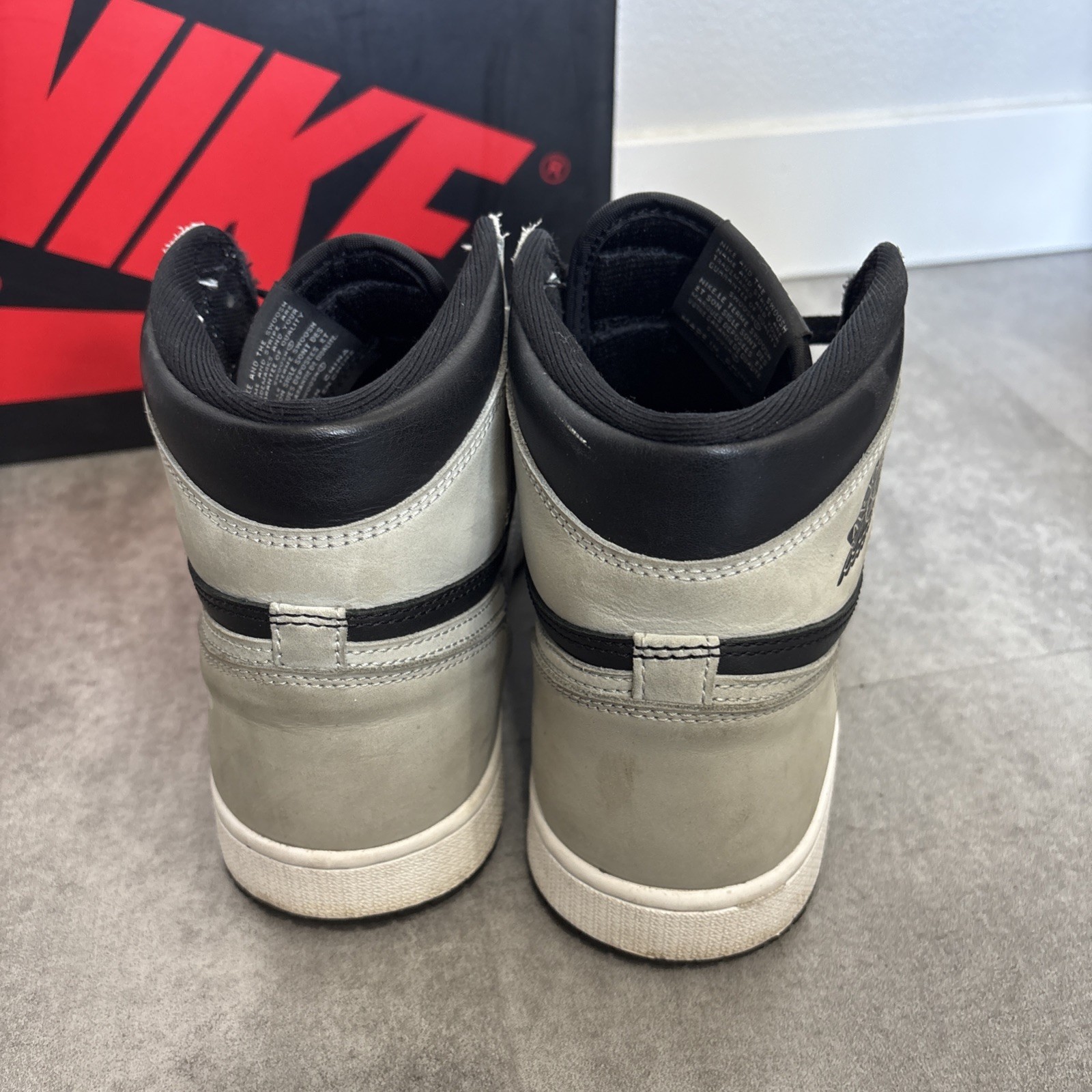 Air Jordan 1 Retro OG High Shadow 2.0 Sneakers Size 10.5
