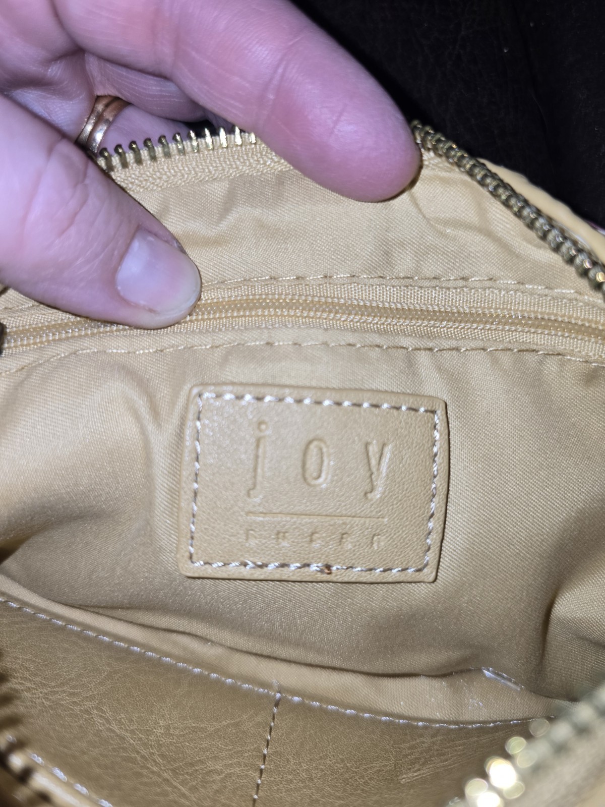Joy Multicolor Woven Small Shoulder Bag with Zipper Closure and Strap Accent