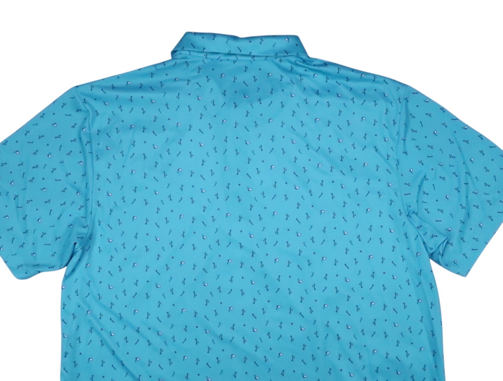 CALLAWAY jerse MENS XL POLO SHIRT PERFORMANCE GOLF CLUB COCKTAIL MARTINI PRINT