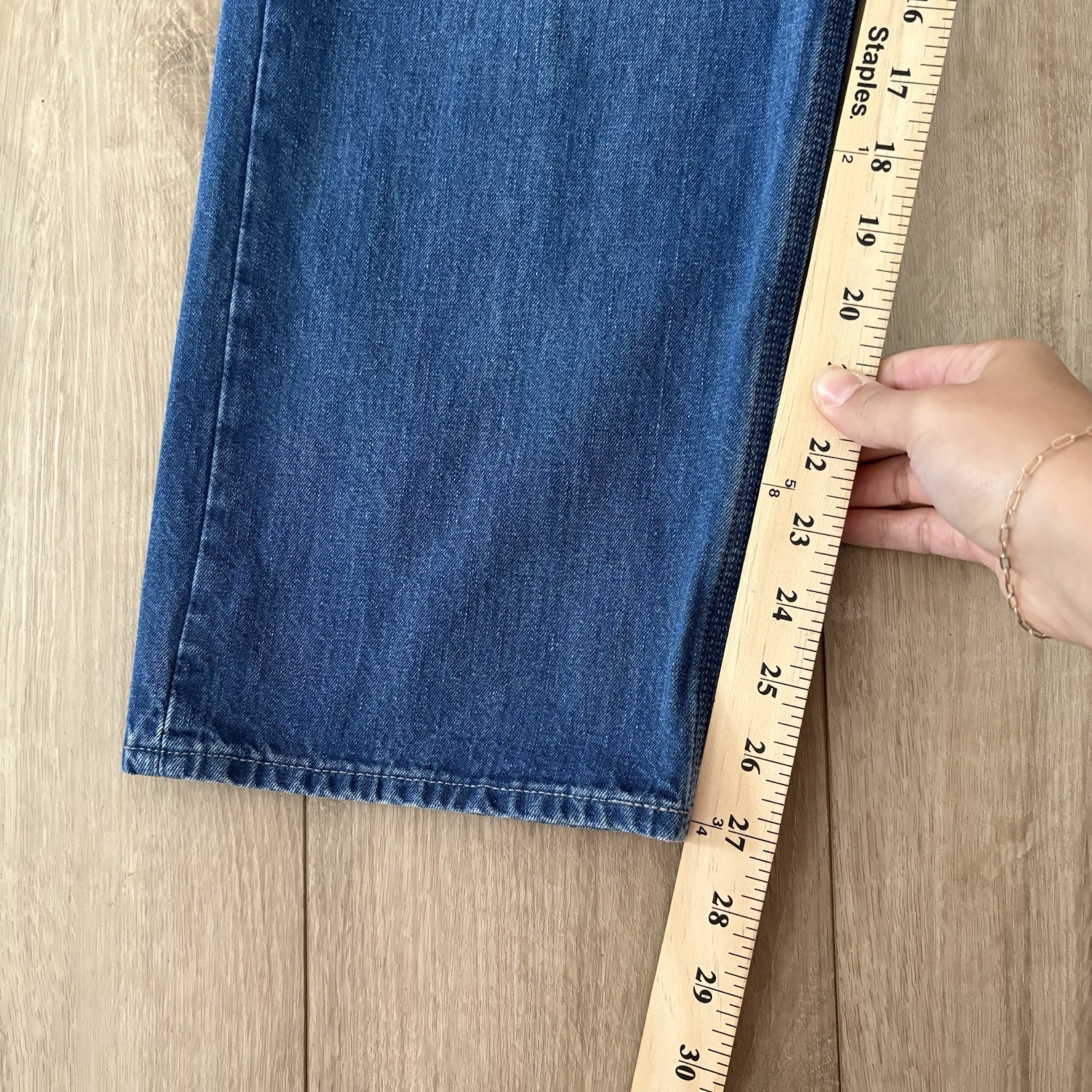 G Star Raw Type 89 Loose Jeans Womens 27×32 Blue Denim High Rise Straight Leg