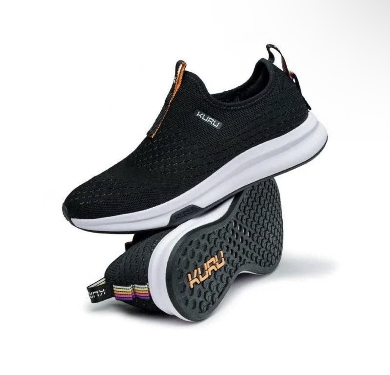 Kuru Atom Women’s Slip-On / New In-Box/ Jet Black / Multiple Sizes Available