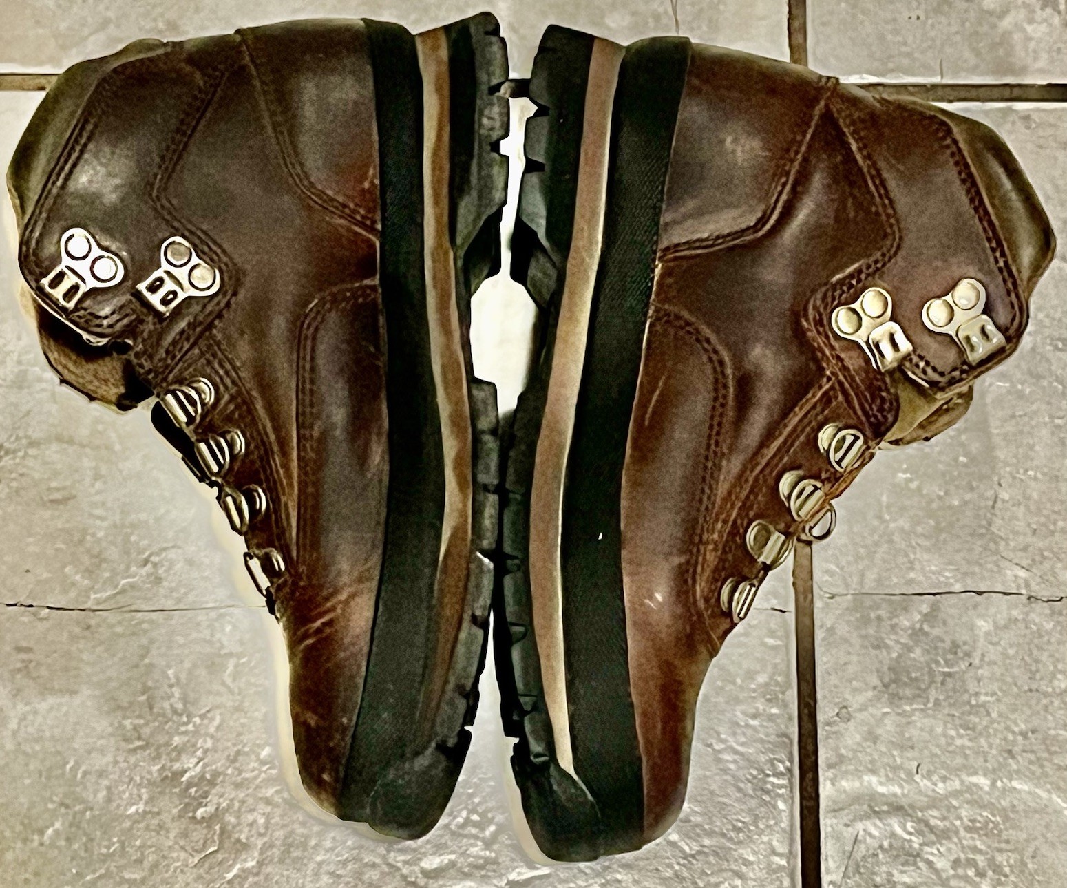Timberland Euro/Mens 6m Leather Hikers, Brown Classic Outdoor Boots/Light Use.