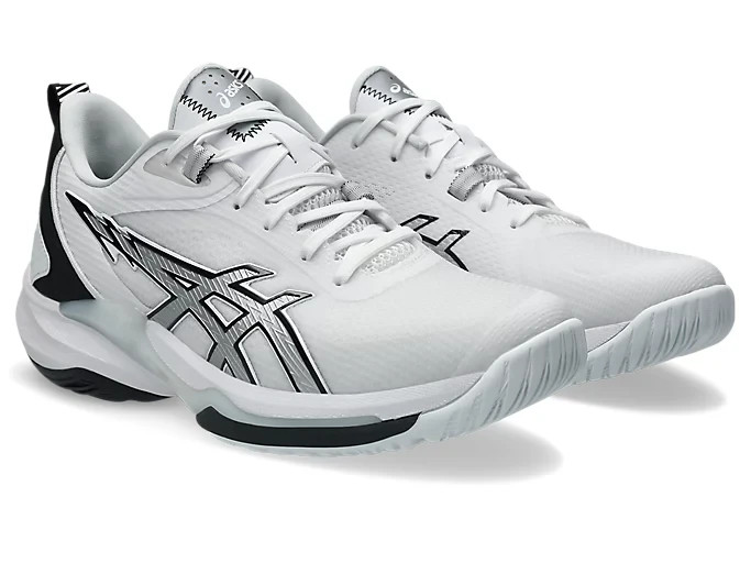 ASICS SWIFTACE 1063A114 100 White Black Basketball Shoes