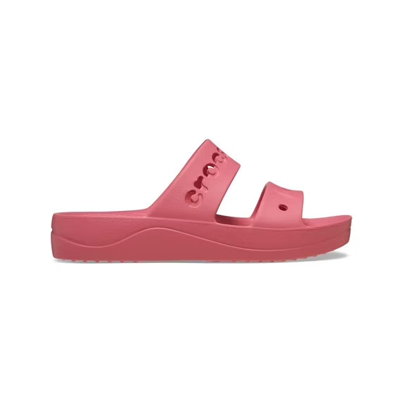 Crocs Adult Unisex Baya Platform Slide Sandal Hot Blush MEDIUM
