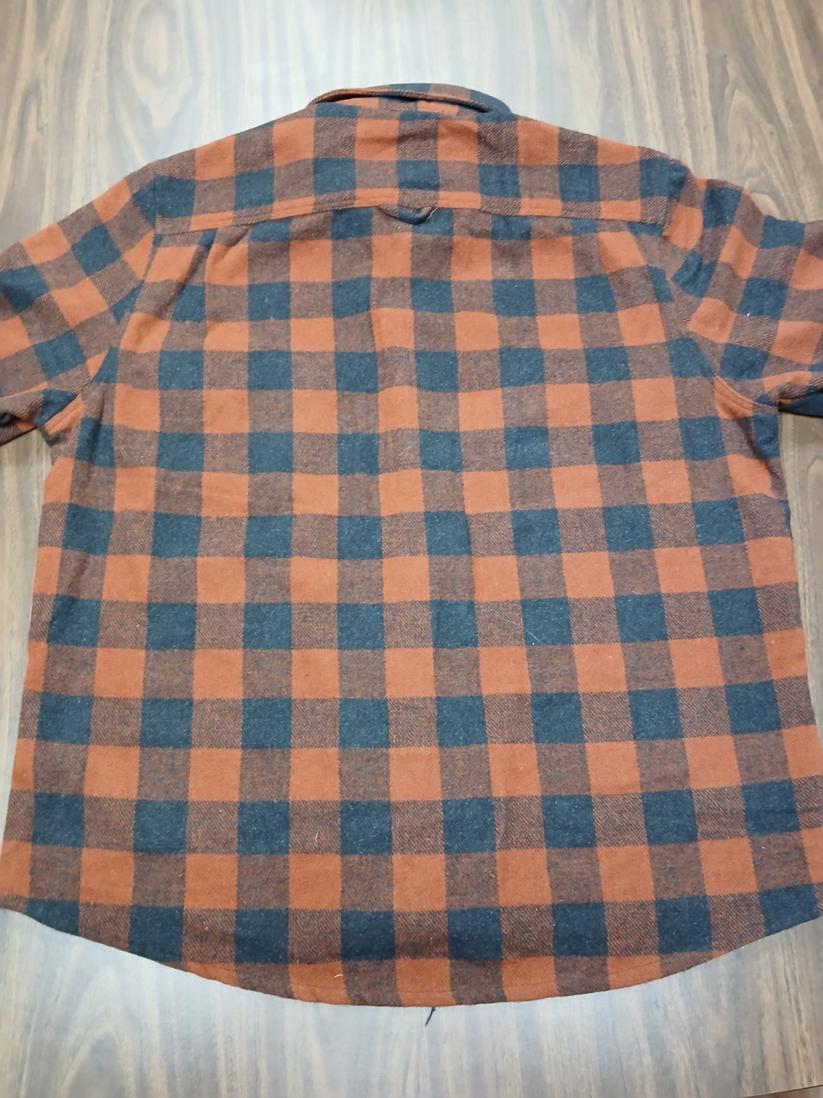 Jachs New York Men’s 2XL Flannel Shirt Jacket Red Black Plaid Wool Blend NWT