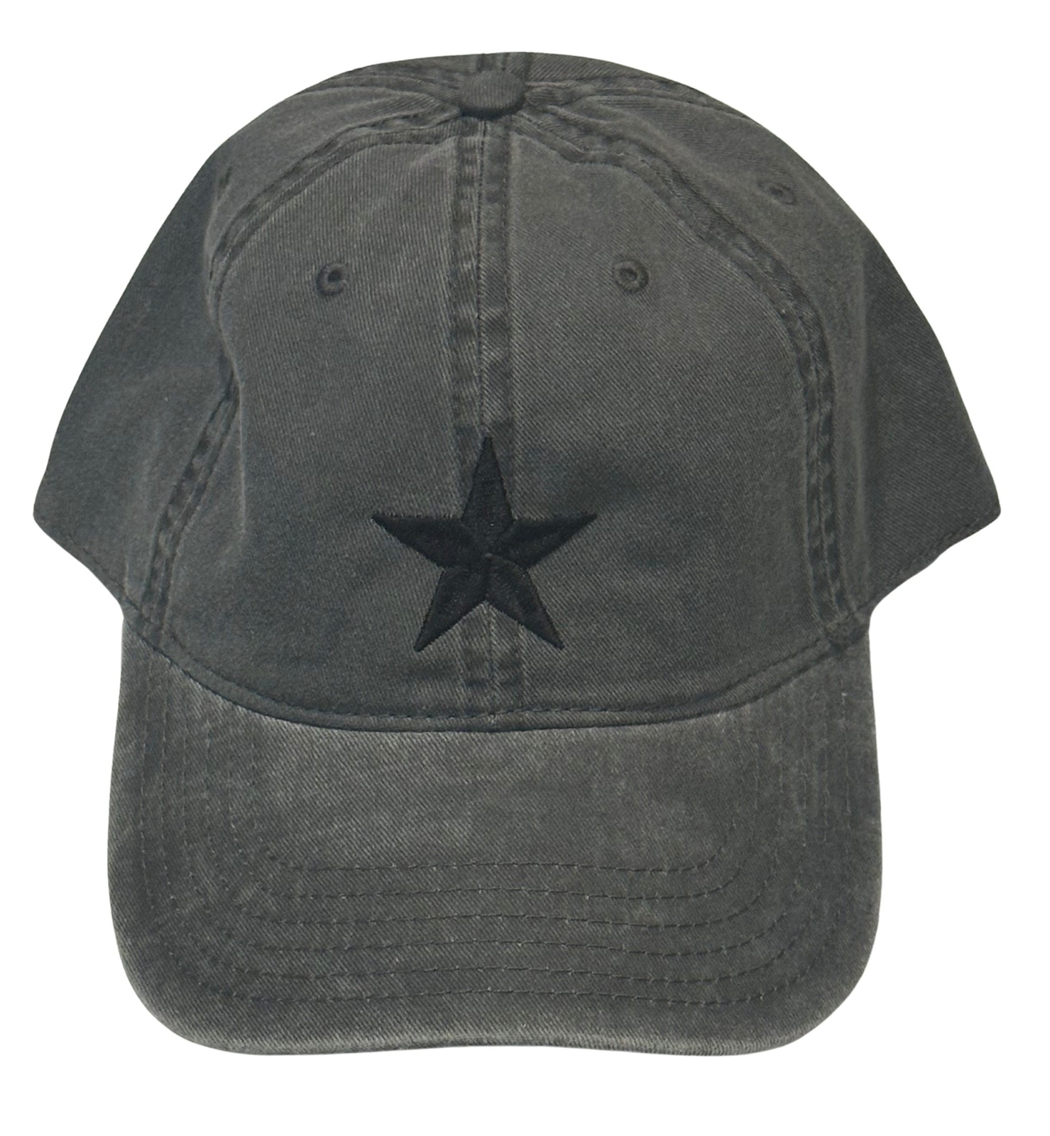 Black Star Hat /Cap 2014 Adjustable – Quality embroidered – 5 point star