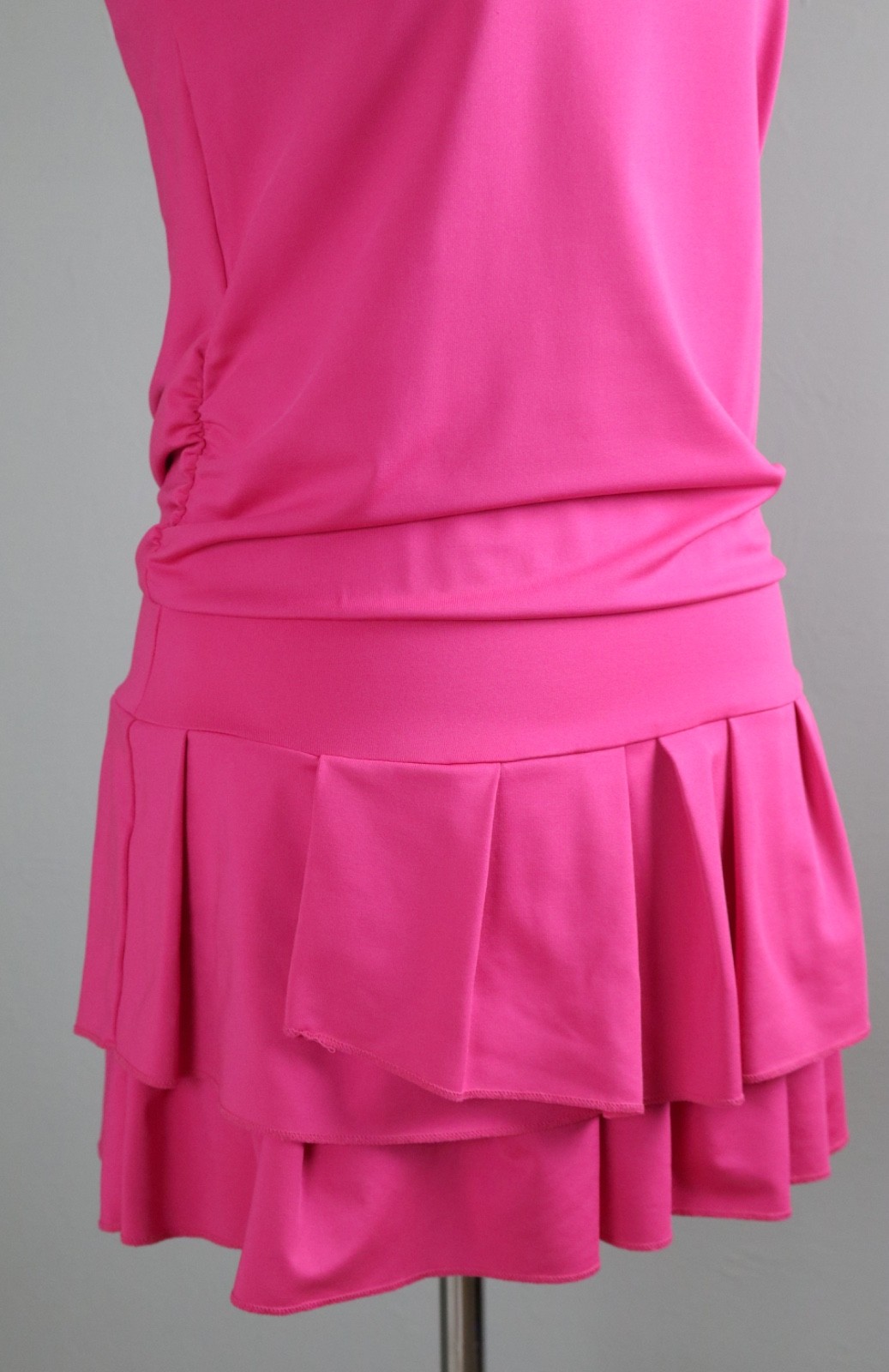 LUCKY IN LOVE $101 Solid Pink Stretch Tennis Pickleball Dress Size Medium 8 / 10