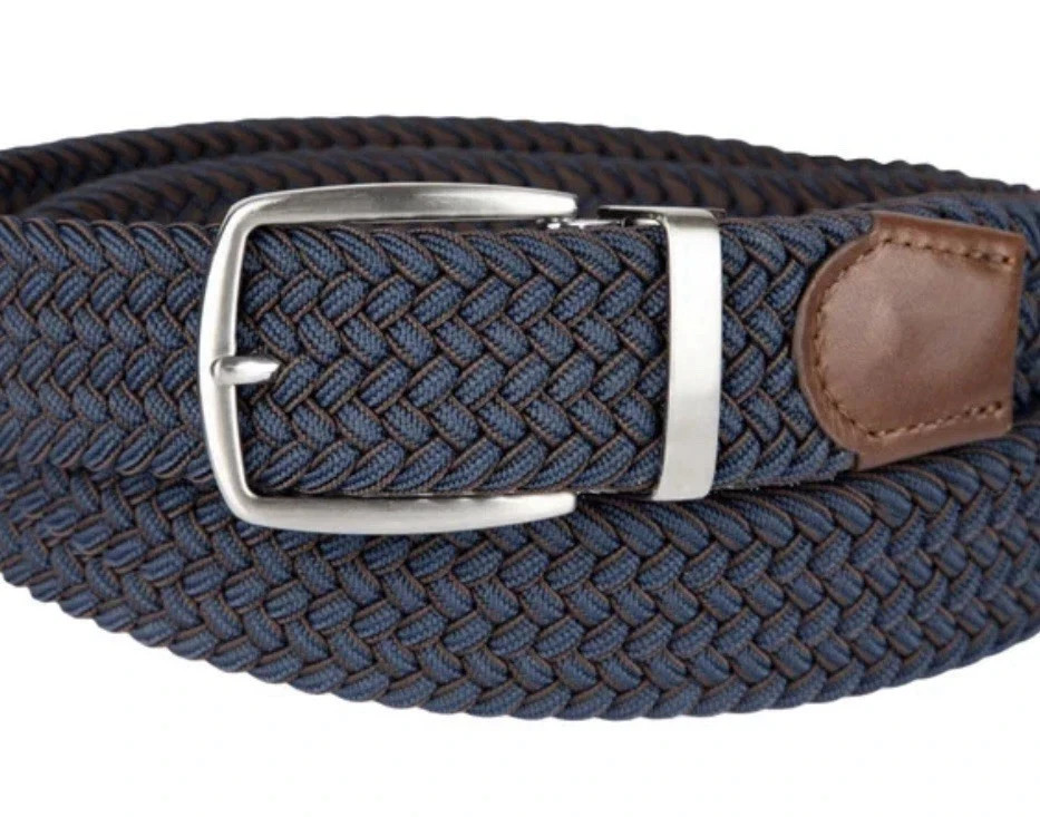 Tommy Bahama Men’s Stretch Braided Reversible Belt I F53