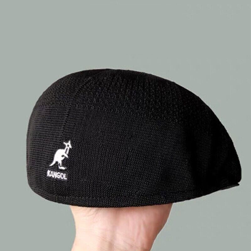 Kangol Wool 504 Flat Cap Men Women Casual Woolen Beret Hat Winter Newsboy Caps