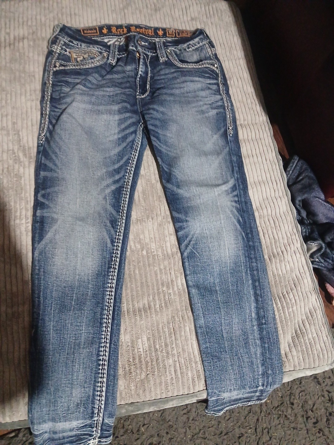 Rock Revival Sidonie Easy Ankle Skinny Jeans Size 31