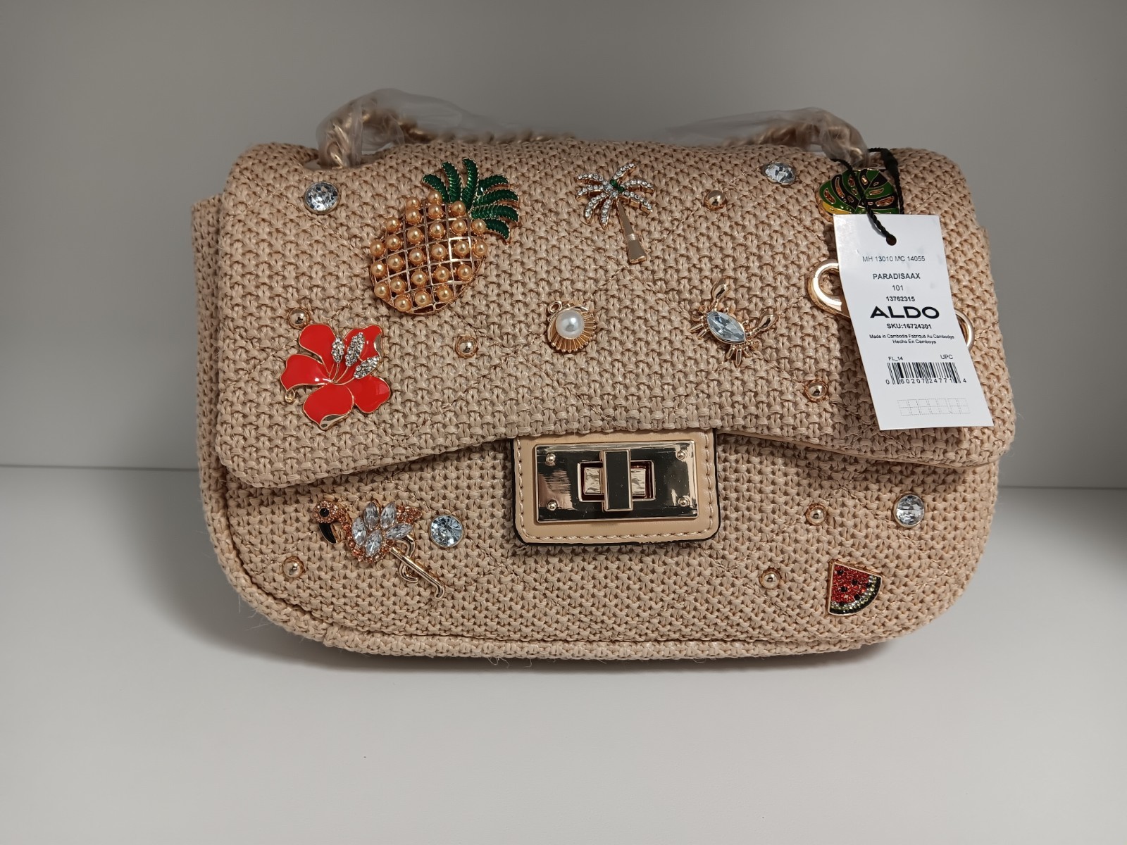 NWT Aldo Paradisaax Crossbody Handbag