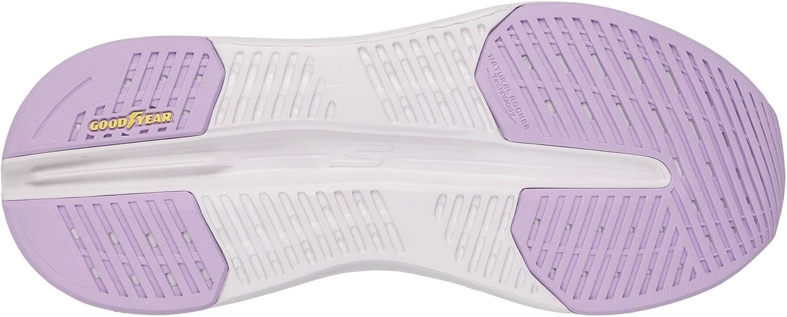 Skechers Womens Max Cushioning Glide Step Sapphire Hands Free Slip-ins – White/L